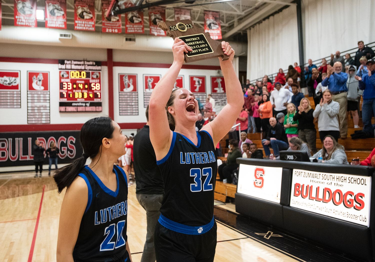 Lutheran St Charles-Fort Zumwalt South Missouri girls basketball March 7 2023 Paul Halfacre 17403